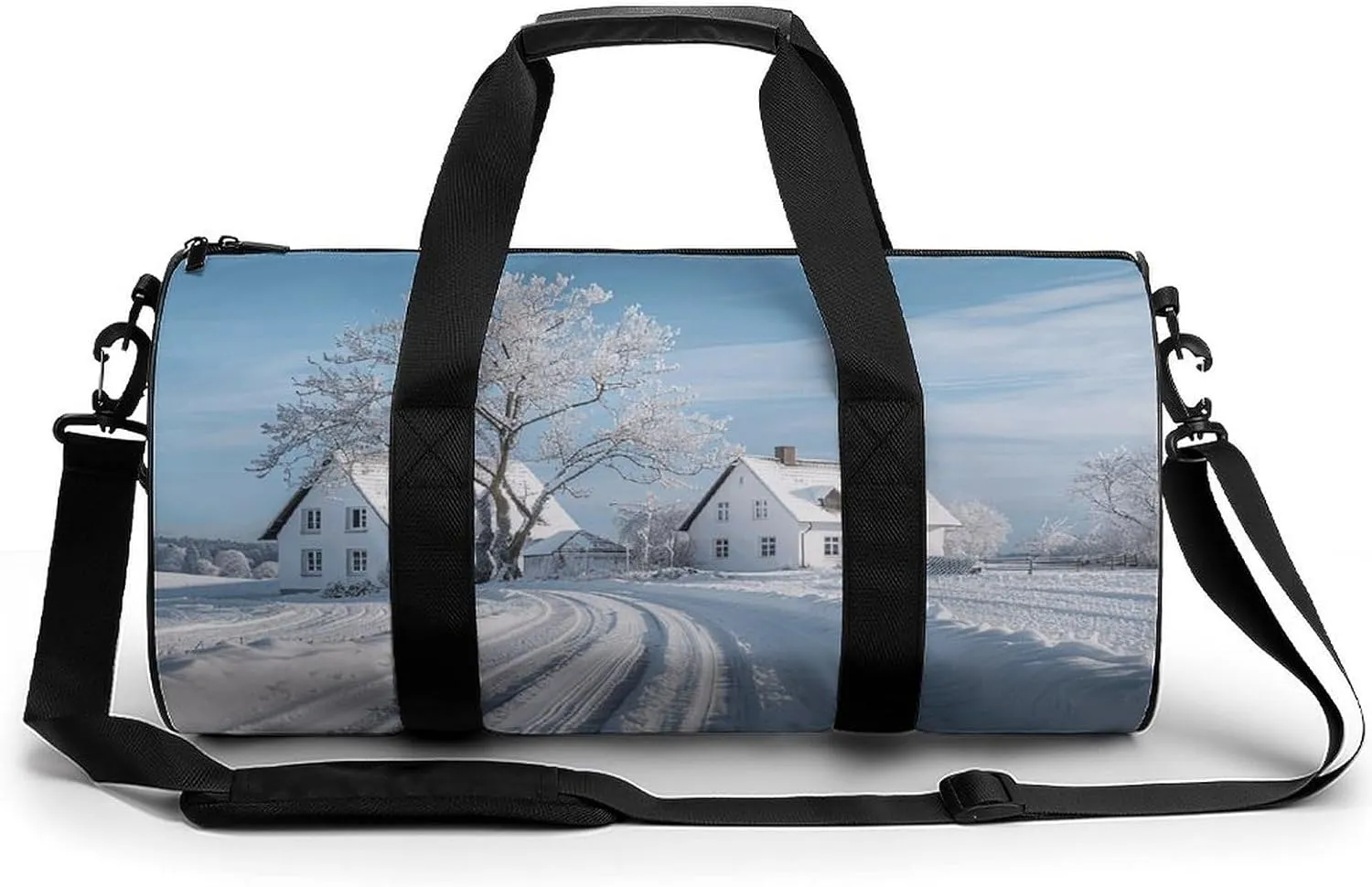 Old Farm Pictures Gym Bag Sport Gym Tote Bag Lightweight Duffle Bag Carry On Weekender Bags for Women Men