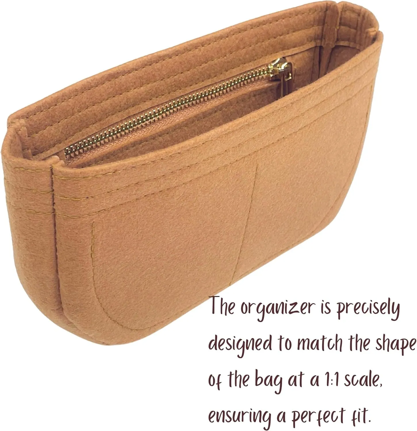 Organizer for Belvedere PM, GM Bag, Felt Handbag Insert (GM, Royal)