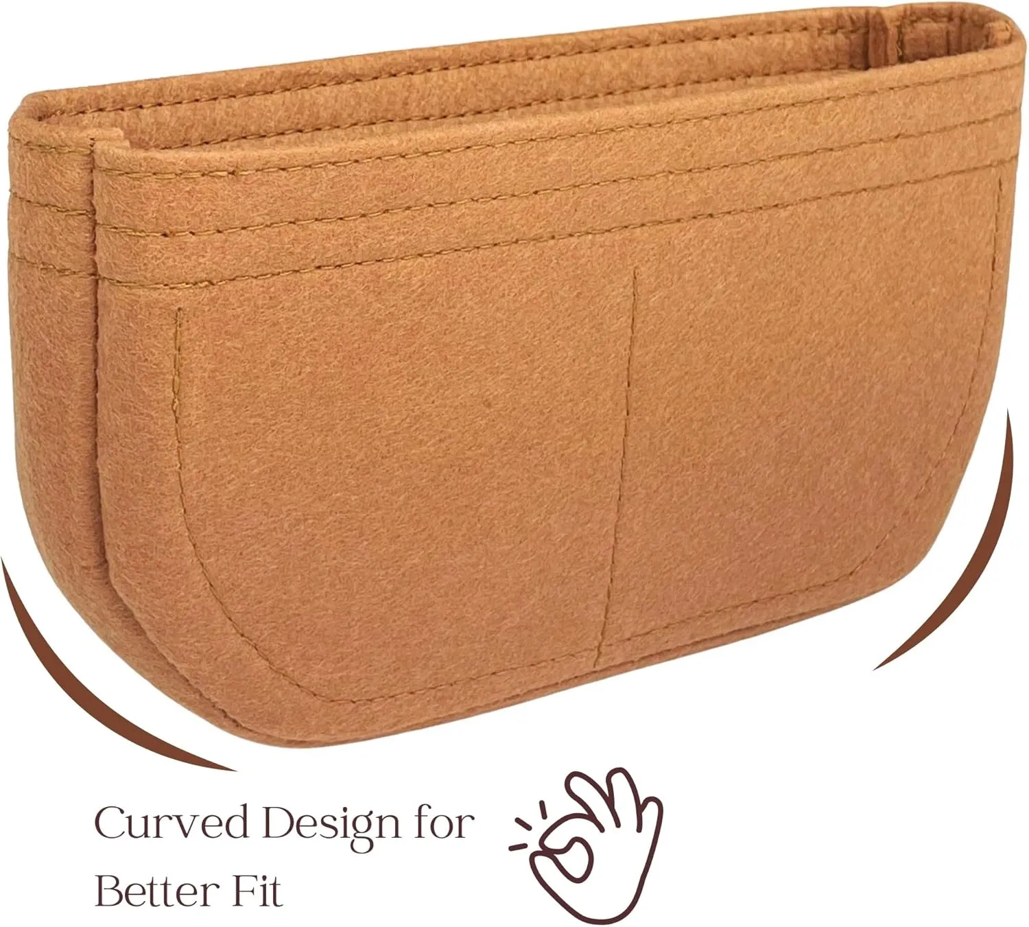 Organizer for Belvedere PM, GM Bag, Felt Handbag Insert (GM, Royal)