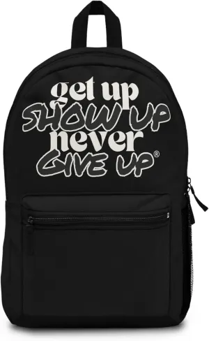 Original logo Go-Getter Backpack | Durable daily bag for goals, grit, and ambition