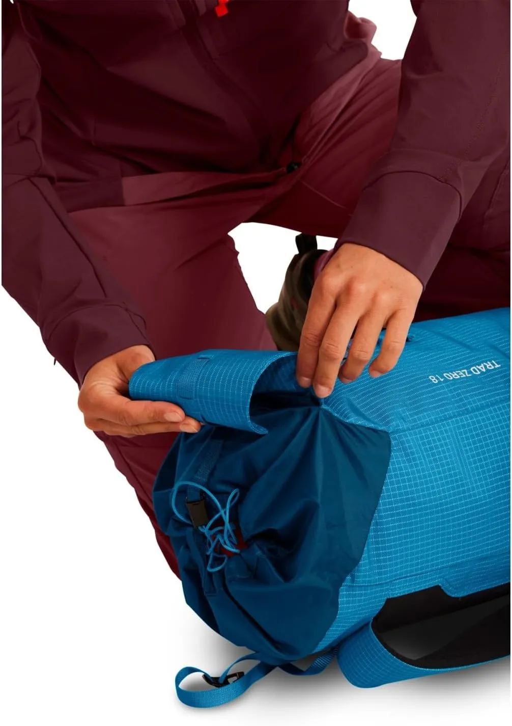 ORTOVOX TRAD Zero 18 Backpack, Men, Pacific Green, 18 L