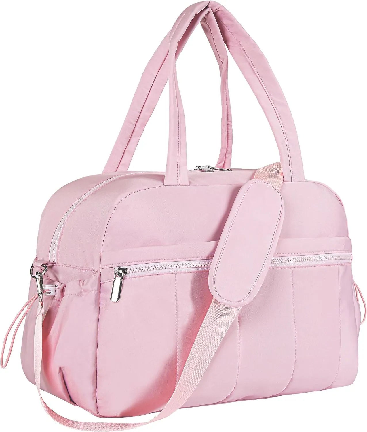 Oubagur Lightweight Duffle Bag for Travel, Gym & Weekender with Water-Resistant Wet Pocket, Carry-On Approved Personal Item Bag for Men & Women