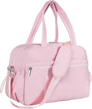 Oubagur Lightweight Duffle Bag for Travel, Gym & Weekender with Water-Resistant Wet Pocket, Carry-On Approved Personal Item Bag for Men & Women