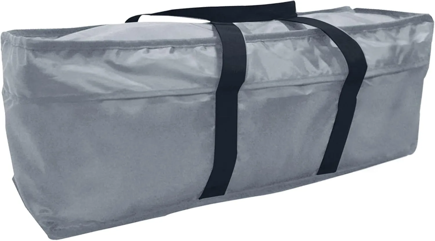 Outdoor Cushion Storage Bag with Zipper and Handle for Patio Furniture Cushion 65 x 20 x 28 Inch Gray Waterproof