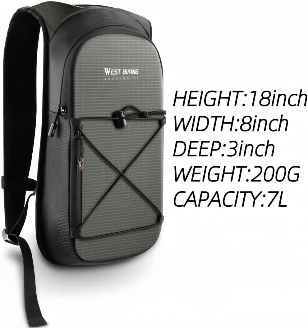 Outdoor Sports Backpack for Trail Running, Hiking Dual Shoulder Pack, Road Cycling Bag, Unisex for Men & Women (Purple)