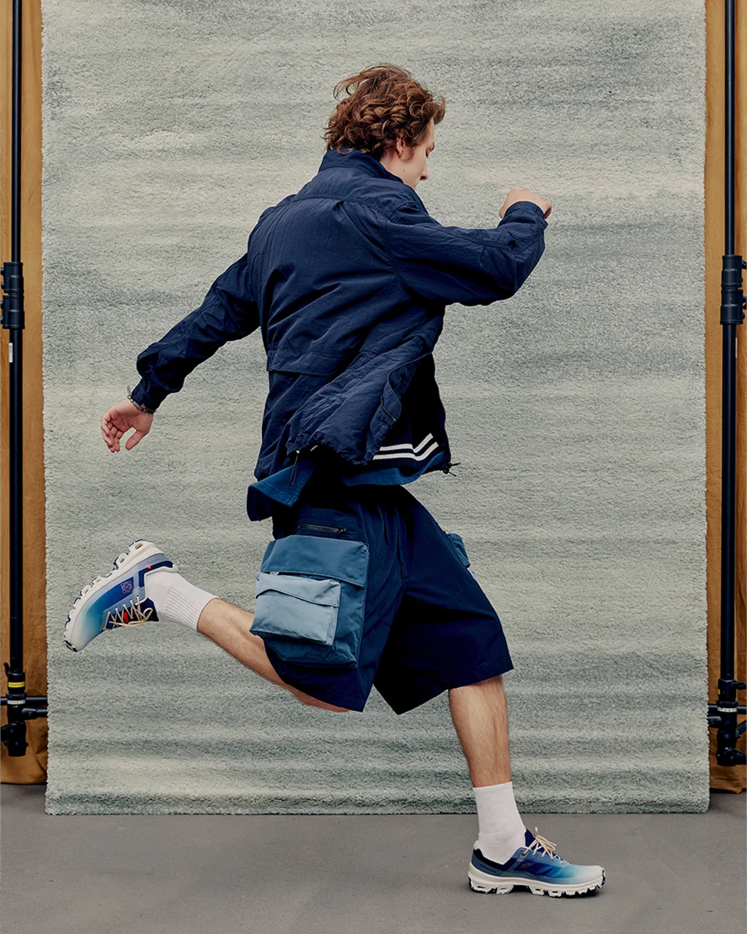 Packable Shirt Jacket - Navy