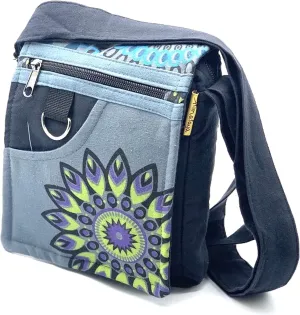 PASSPORT BAG, FESTIVAL BAG, TRAVEL BAG, HIPPIE CROSSBODY BAG, YOGA BAG, MESSENGER BAG, BOHO BAG