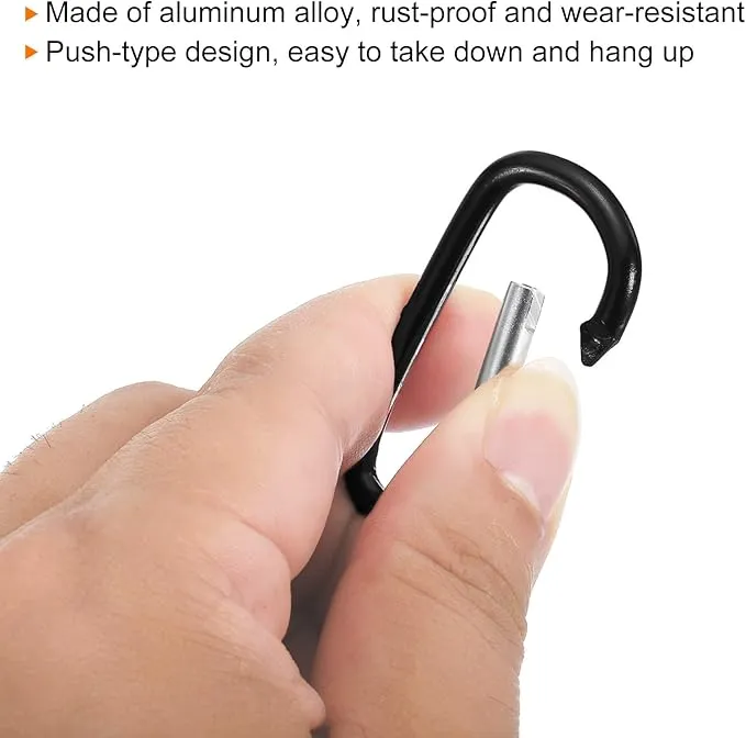 PATIKIL Compass Keychain Belt Clip, Party Favors for Camping Outdoors