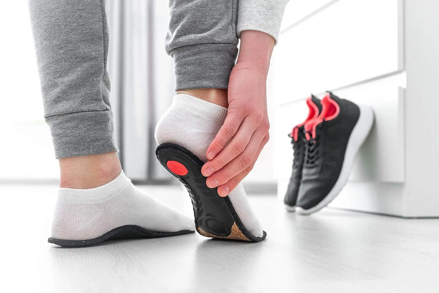 Pedag Plantar Fasciitis | German Made | Arch Support Orthotic Insoles Inserts for Men and Women | Heat Moldable Shoe Inserts | Medium and High Arch | Foot Pain Relief | Anti Odor | Men US 15/ EU 48