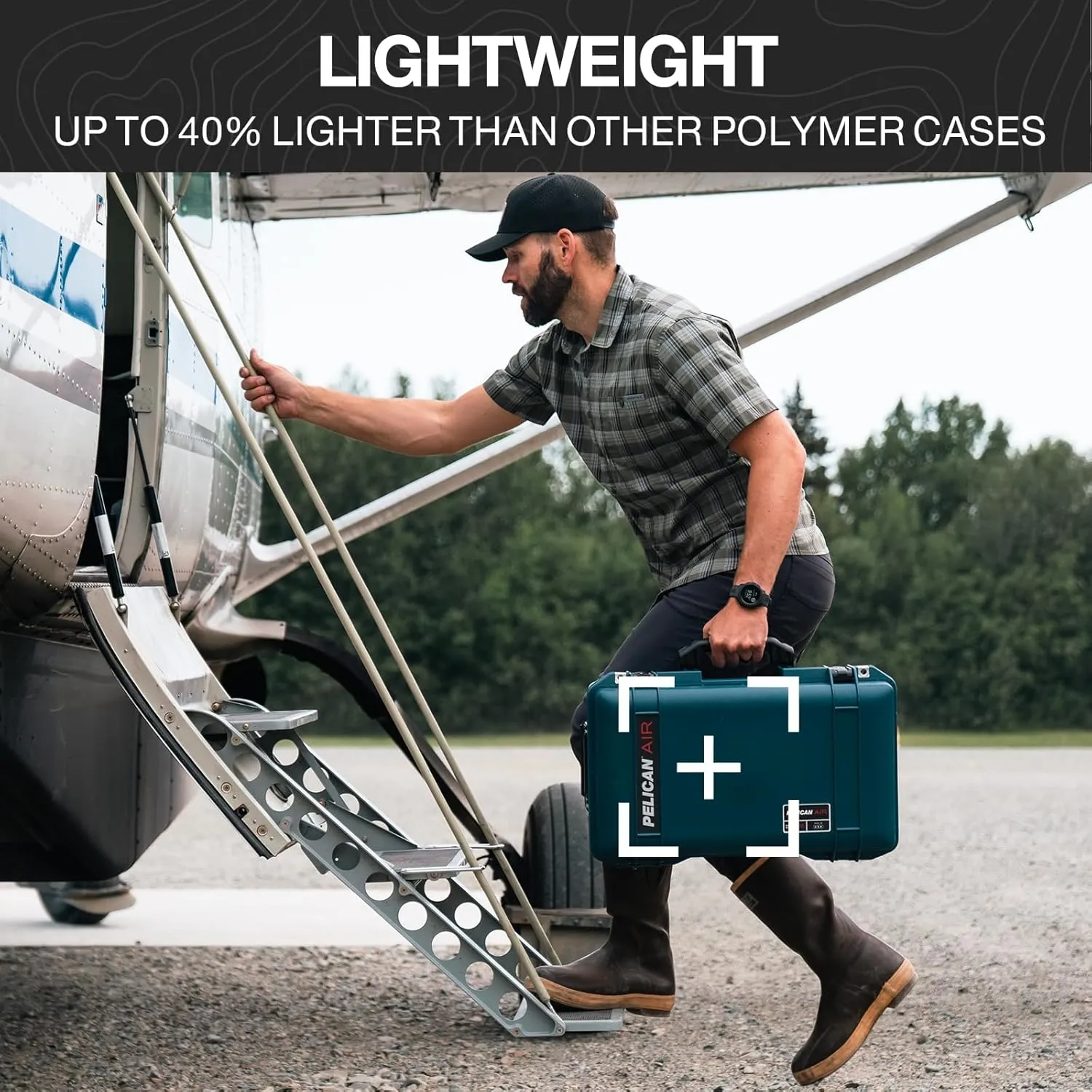 Pelican Air Travel Cases (Carry-on & Large Hard Case Luggage)
