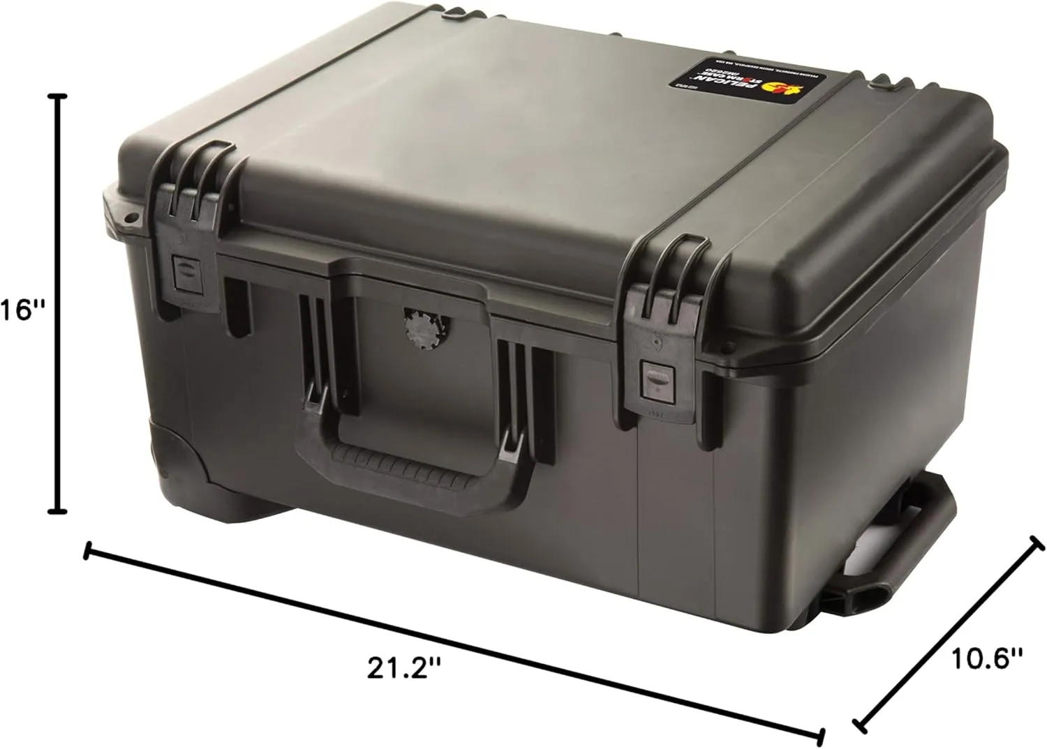Pelican Storm iM2620 Case With Foam - For Camera, Drone, Equipment, Gear, Pistol, and More (Black)