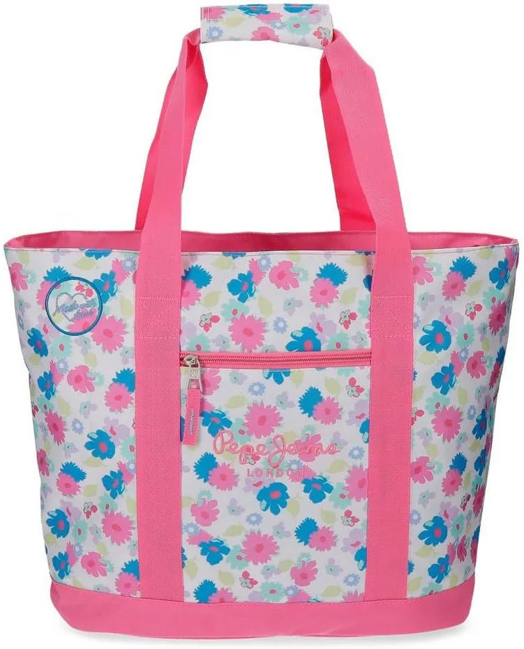 Pepe Jeans Messenger Bag, Multicolour (Multicolor), 44cm=17.32''