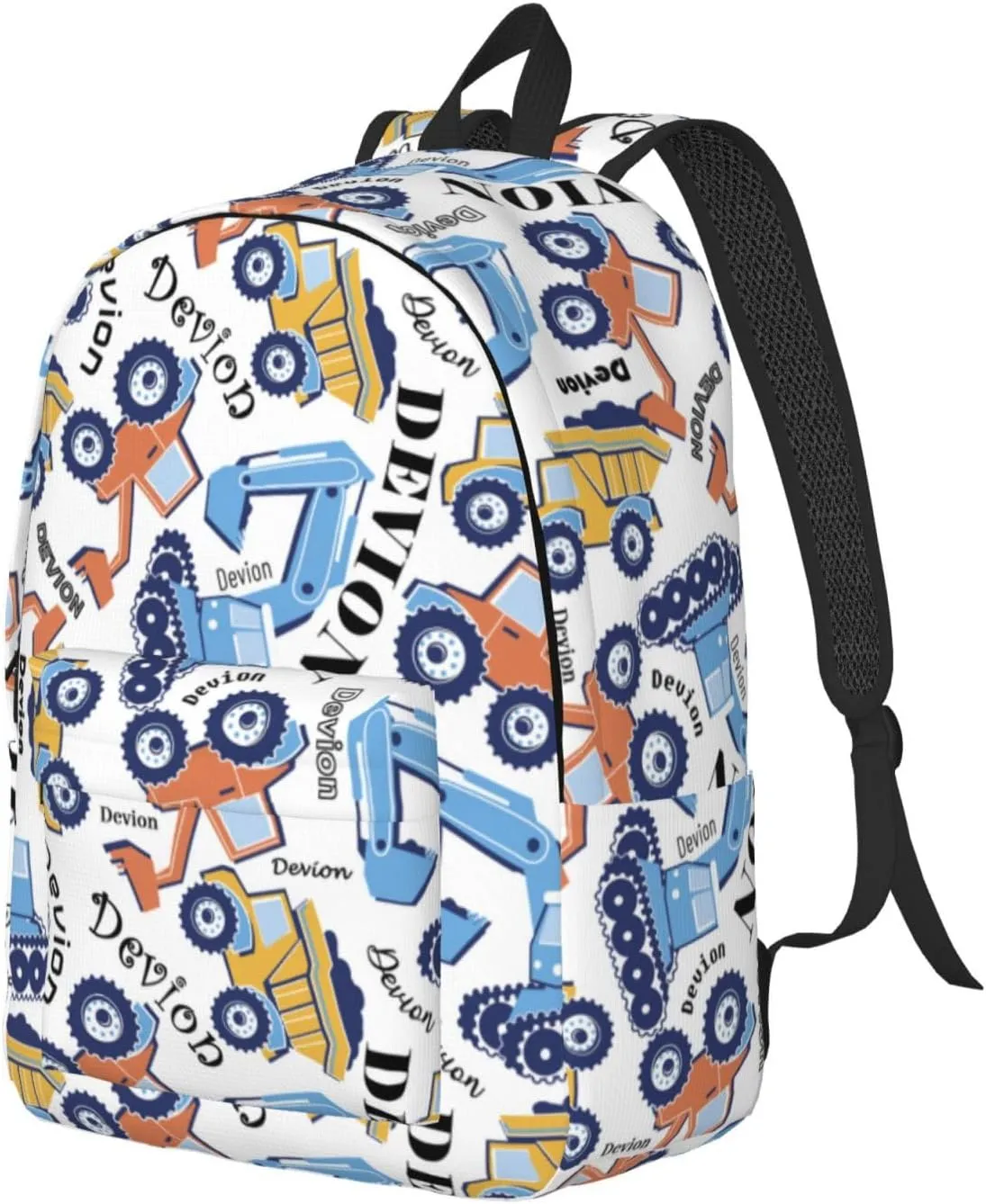 Personalized Backpack| Custom Name Backpacks For Her/Him For Work,Weekend Getaway,Traveling,Hiking,Camping |Funny Vehicle Pattern Backpack (A - style 4)