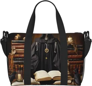 Phayah Grimoire Strange World Crossbody Travel Bag Overnighter Duffel Bags Carry On Size Ideal For School Or Overnight Travel Bag