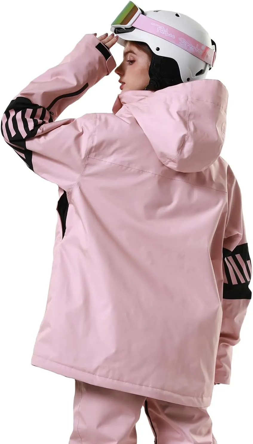 PHIBEE Women's Outdoor Waterproof Snowboard Breathable Snow Ski Jacket
