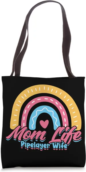 Pipe Layer Wife Mom Drain Layer Pipelayer Tote Bag