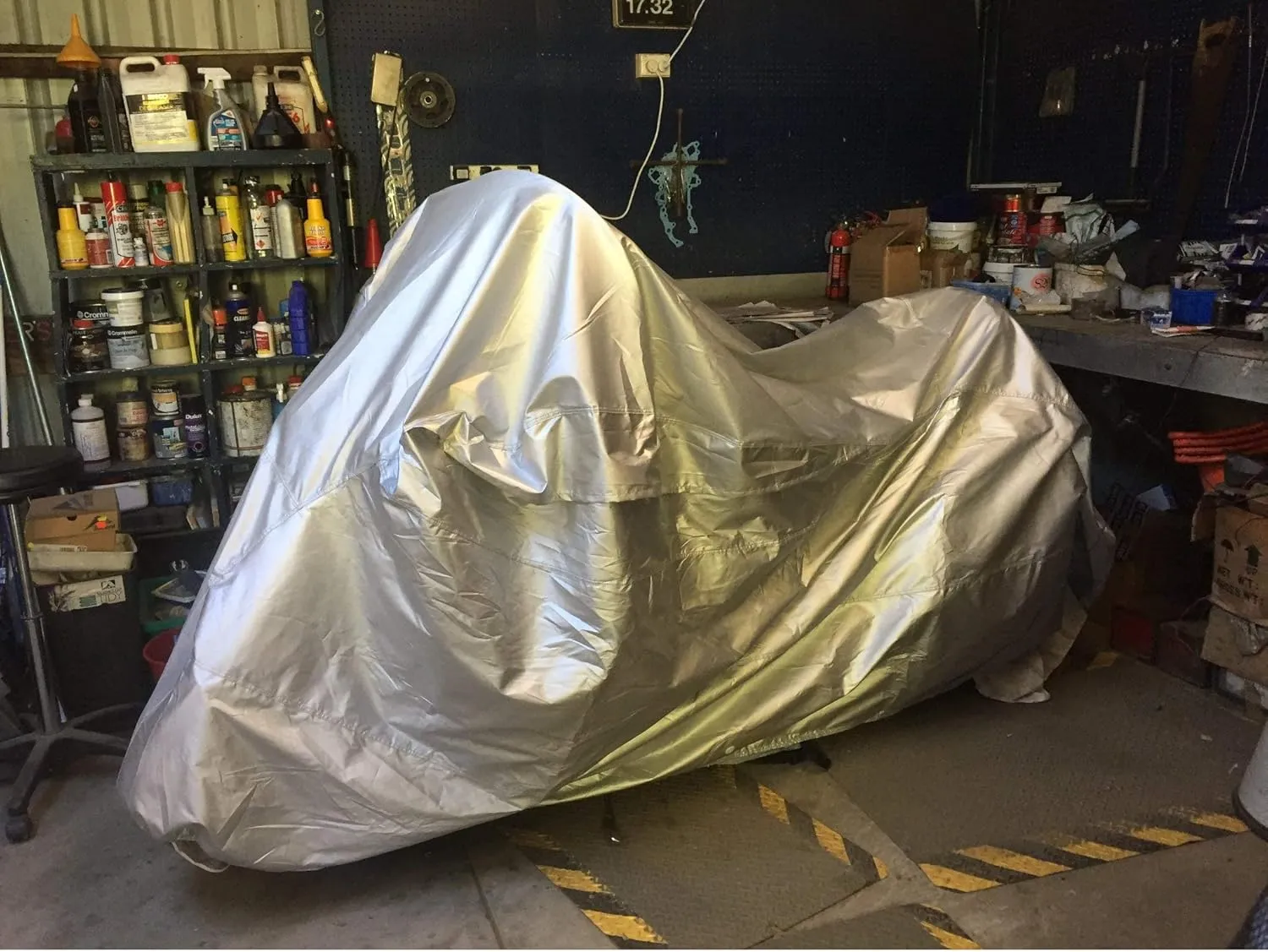 Platinum Shield Motorcycle Cover Compatible with 1978 Motobecane Solex (Moped) - Outdoor & Indoor - Built-in Reinforced Securing Straps - Includes Free Storage Bag