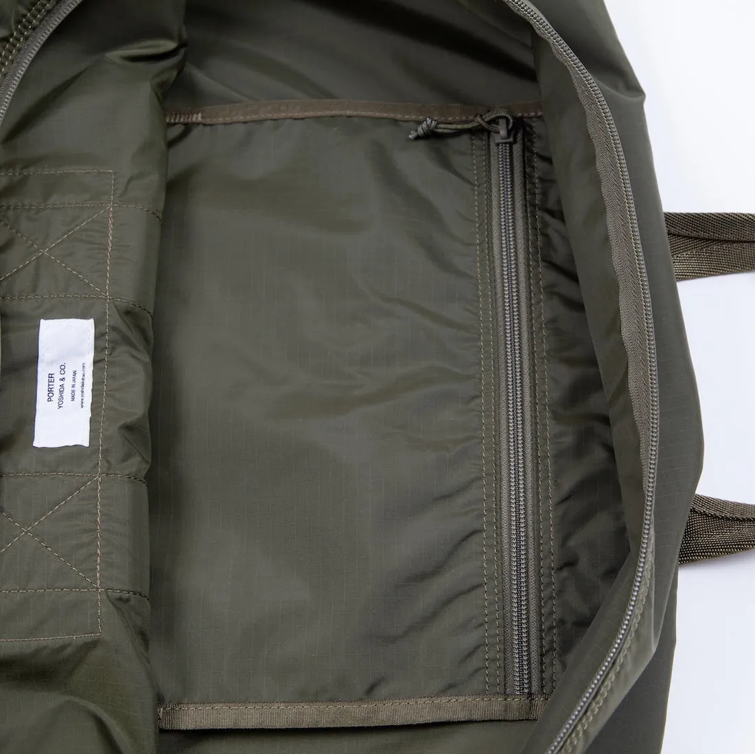 PO-FLEX-DUFFLE-BAG-OLV - Porter-Yoshida & Co - FLEX 2WAY DUFFLE BAG (S) - Olive