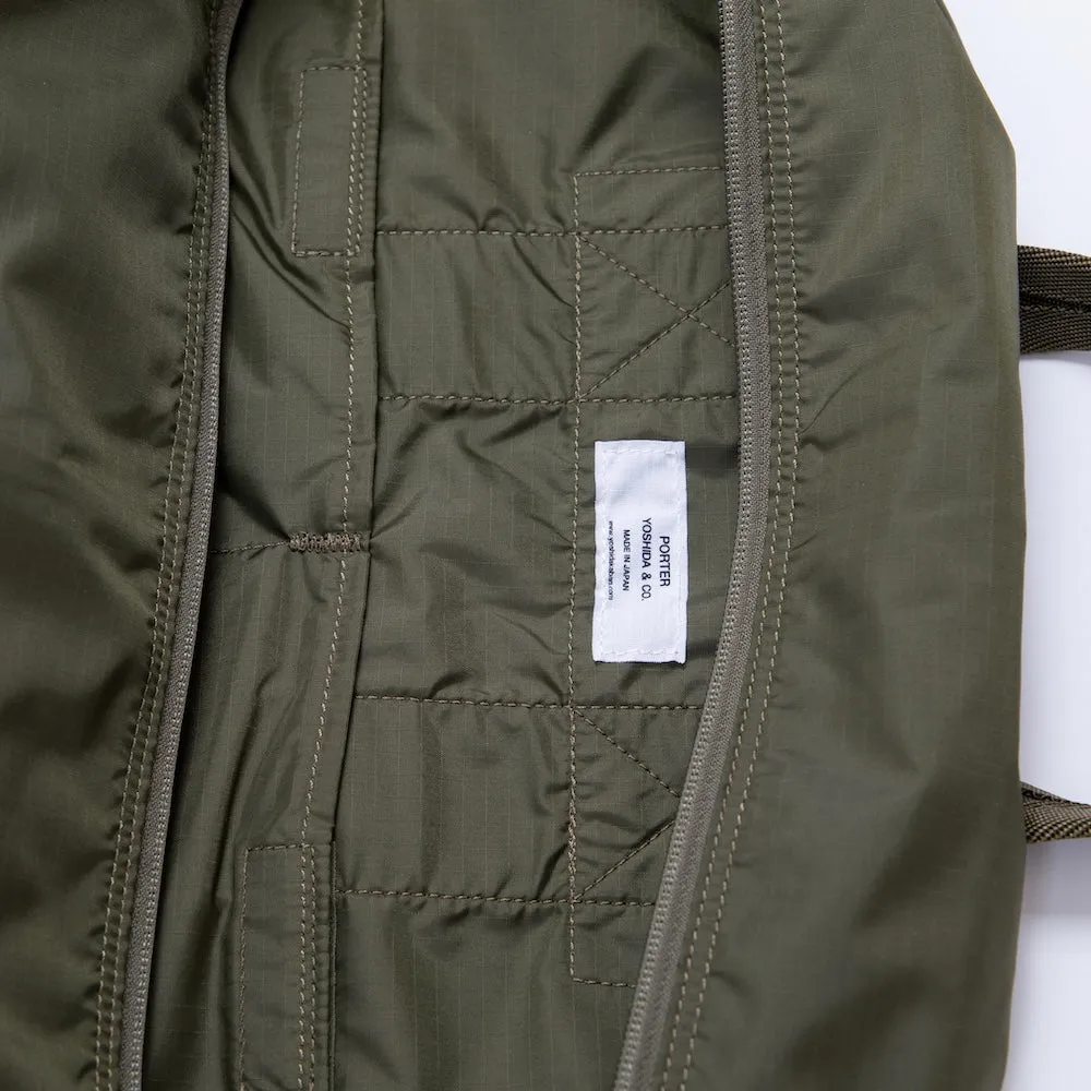 PO-FLEX-DUFFLE-BAG-OLV - Porter-Yoshida & Co - FLEX 2WAY DUFFLE BAG (S) - Olive