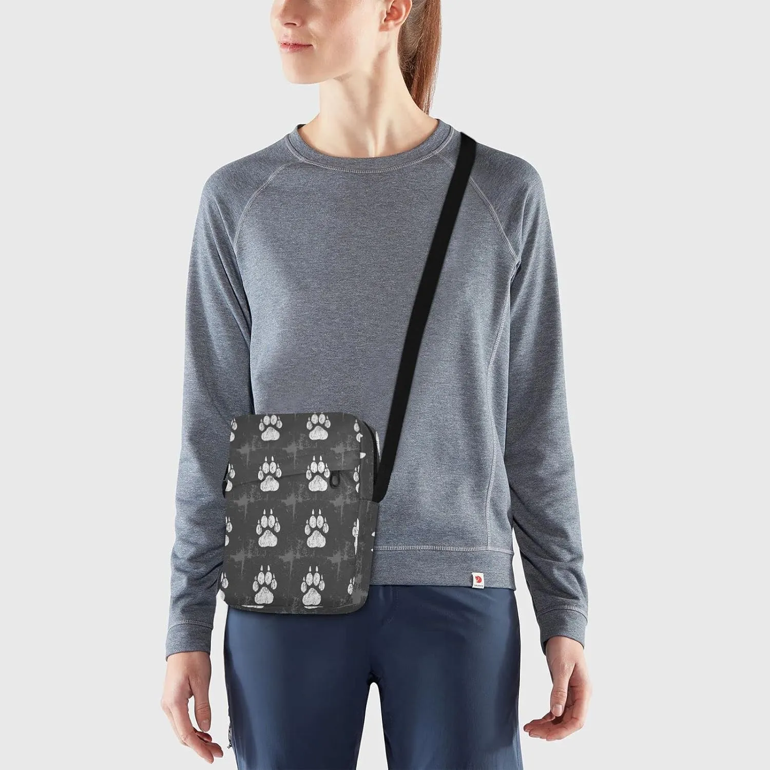 Poeticcity Crossbody Phone Bag, Small Messenger Shoulder Bag, Cash Handbag Wallet Purse