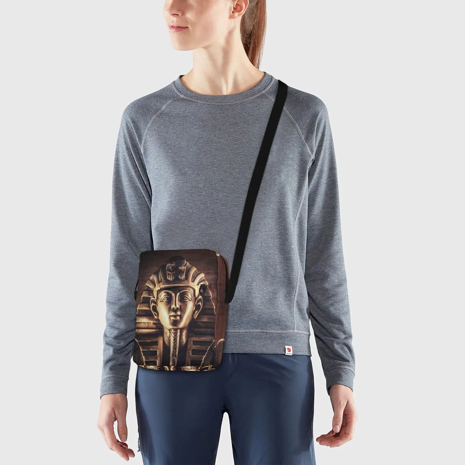 Poeticcity Crossbody Phone Bag, Small Messenger Shoulder Bag, Cash Handbag Wallet Purse