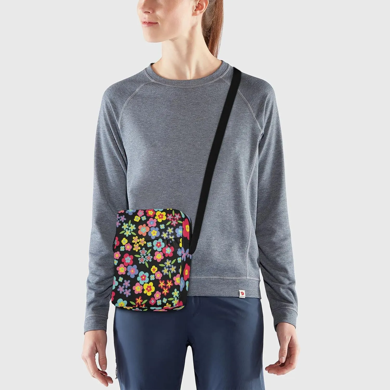 Poeticcity Crossbody Phone Bag, Small Messenger Shoulder Bag, Cash Handbag Wallet Purse