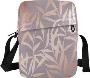 Poeticcity Crossbody Phone Bag, Small Messenger Shoulder Bag, Cash Handbag Wallet Purse