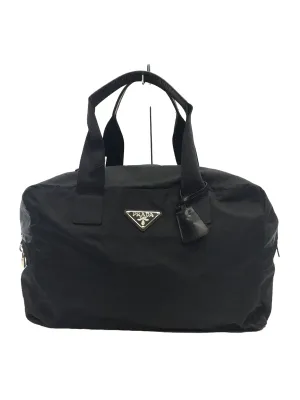 PRADA TESSUTO NYLON SAFFIANO VIAGGIO DUFFLE BAG