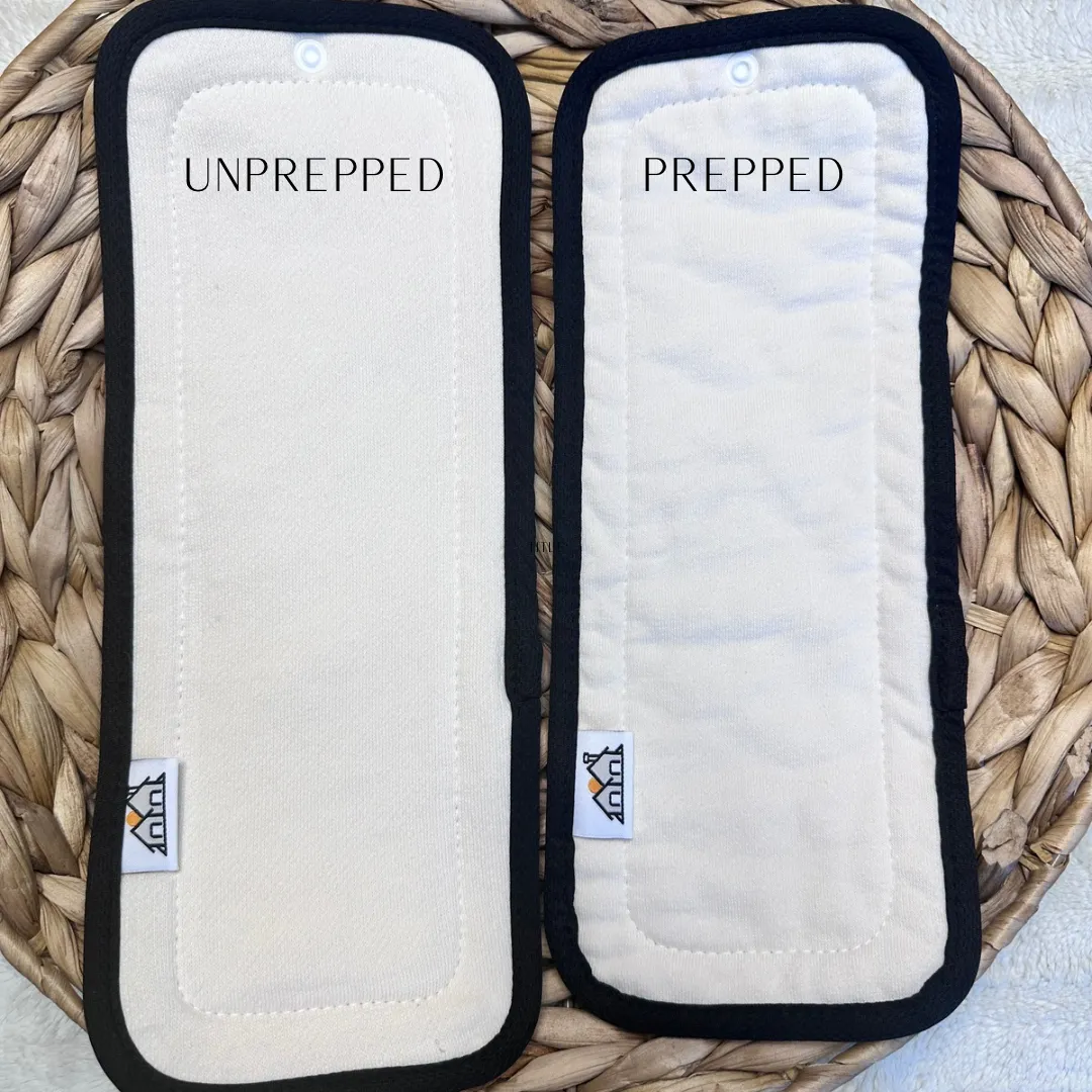 ✨PREORDER✨5 Pack | 4 Layer Diaper Inserts | Hemp Cotton