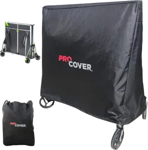 Professionnal Ping Pong Table Cover. Premium Quality. Ultra-Resistant and Waterproof for Outdoor and Indoor use. Oxford 600D strong fabric. Universal tennis table cover. ProCover