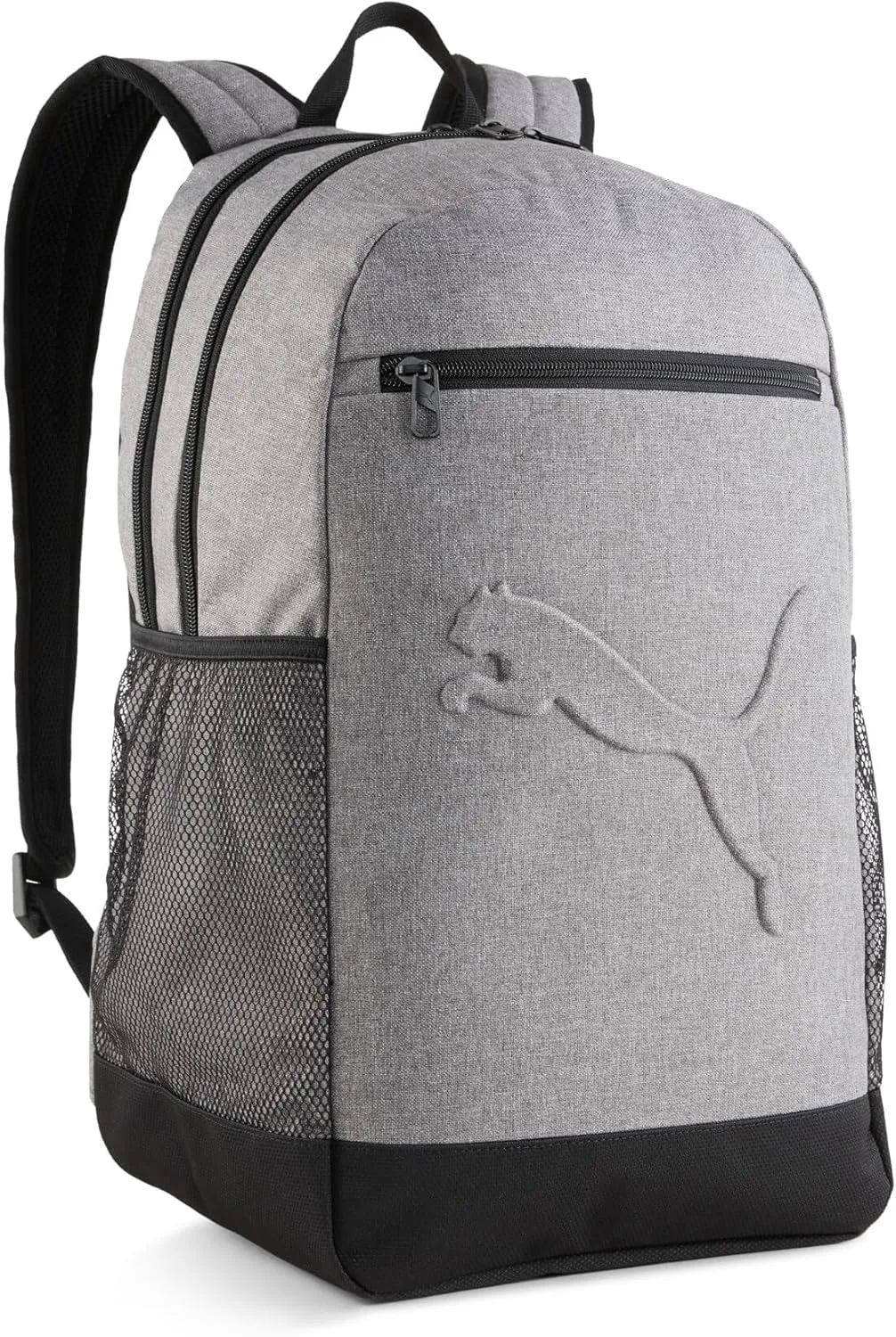 PUMA Layered Backpacks, Medium Gray Heather, One Size