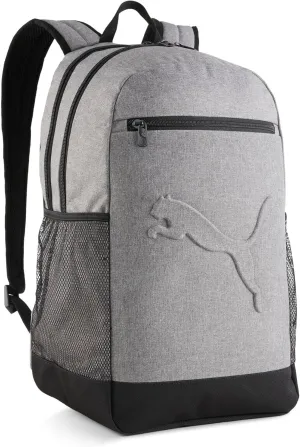 PUMA Layered Backpacks, Medium Gray Heather, One Size