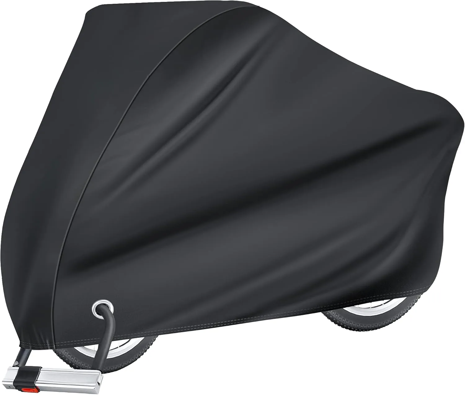 Puroma Bike Cover Outdoor Waterproof Bicycle Covers Rain Sun UV Dust Wind Proof with Lock Hole for Mountain Road Electric Bike