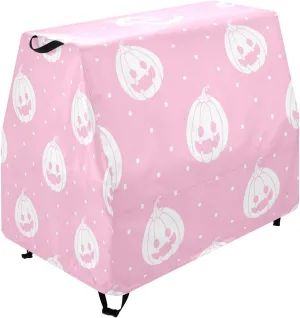 Qilmy Pumpkin Lantern Kids Water Table Cover, Waterproof Patio Table Covers for Outdoor Toddler Splash Tables, UV Resistant & Dustproof Play Table Protector, Cover Only
