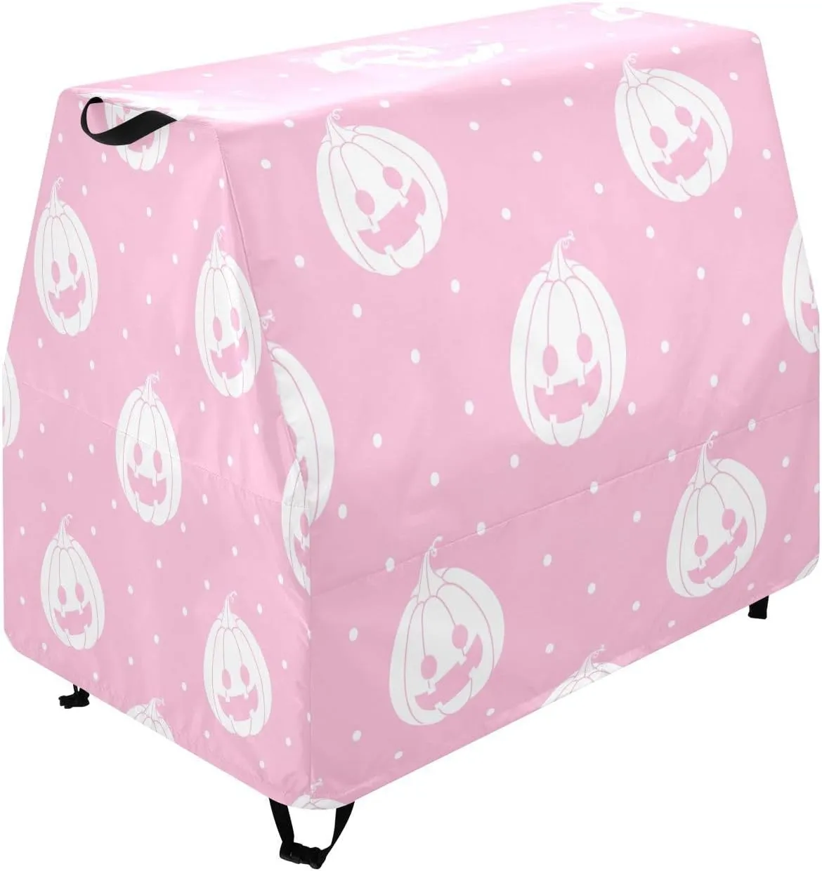 Qilmy Pumpkin Lantern Kids Water Table Cover, Waterproof Patio Table Covers for Outdoor Toddler Splash Tables, UV Resistant & Dustproof Play Table Protector, Cover Only