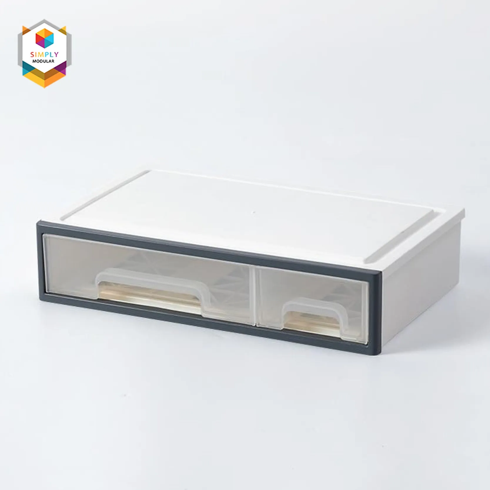 Qubit Level Duo Mini Storage Drawer Organizer