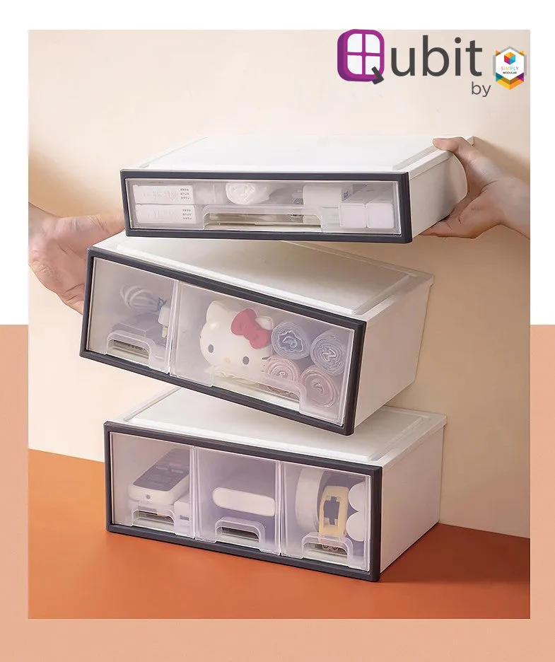 Qubit Level Trio Storage Drawer Organizer