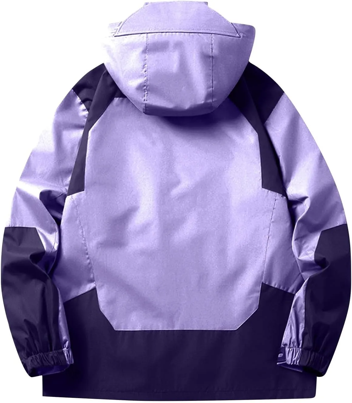 Rain Jacket Men Light Waterproof Rain Coats Ponchos Sun Protective Outdoor Jacket with Hooded