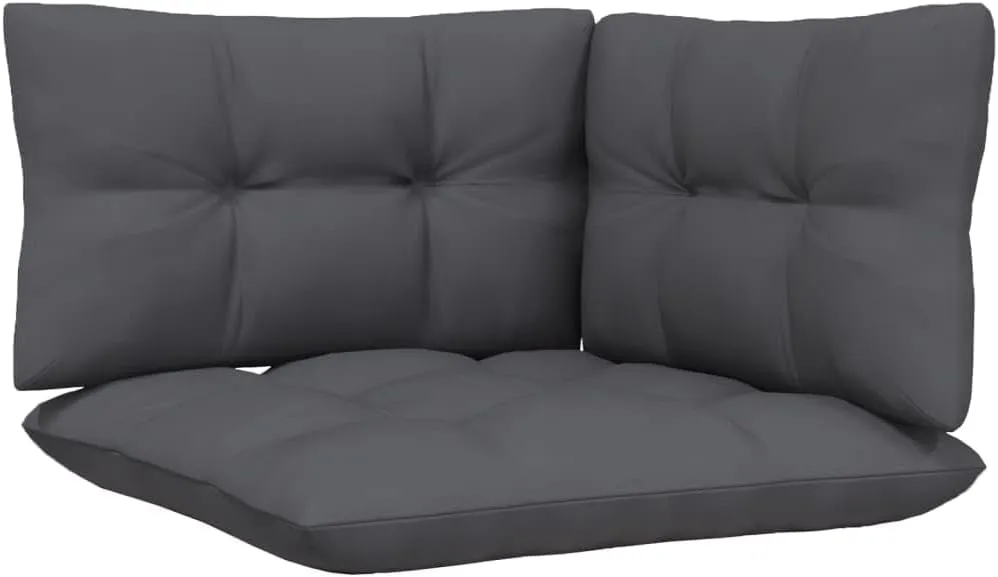 Rattan Outdoor Furniture,broyhill Outdoor Furniture,2-Seater Patio Sofa with Anthracite Cushions Solid PinewoodSuitable for Outdoor Courtyard Leisure