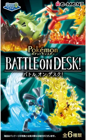 Re-Ment Pokemon DeskQ Battle on The Des (Decidueye (Sticky Note & Multi-Tray))
