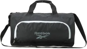 Reebok Duffle Bag - Unisex Lightweight Gym, Sports and Travel Carry On Weekender Bag for Men and Women, Size One Size, Perth II Black
