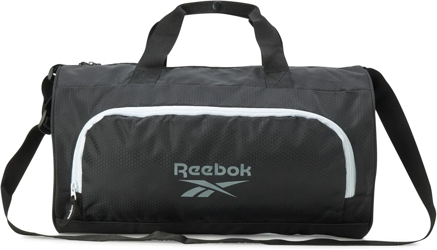 Reebok Duffle Bag - Unisex Lightweight Gym, Sports and Travel Carry On Weekender Bag for Men and Women, Size One Size, Perth II Black