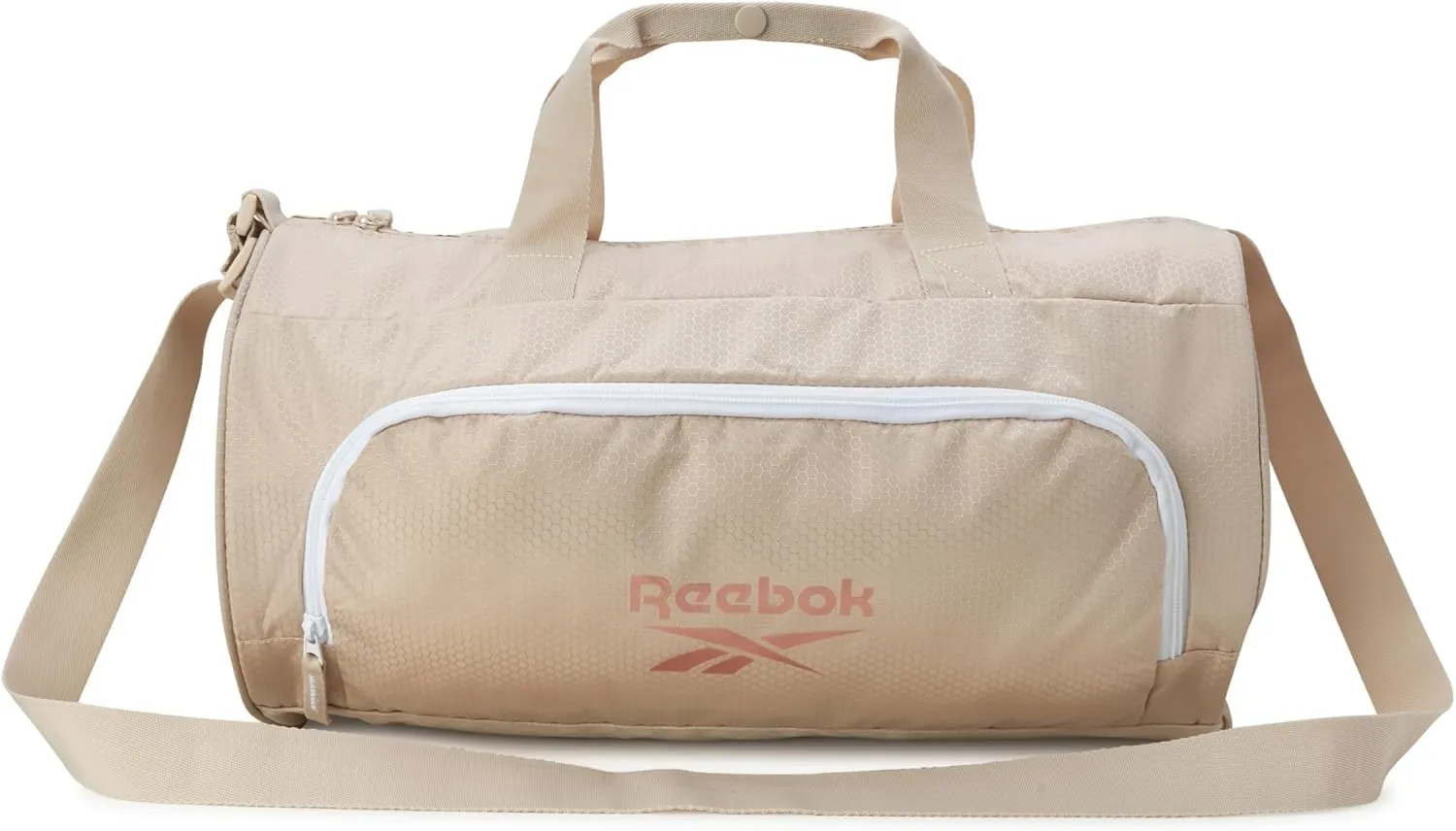 Reebok Duffle Bag - Unisex Lightweight Gym, Sports and Travel Carry On Weekender Bag for Men and Women, Size One Size, Perth II Light Brown