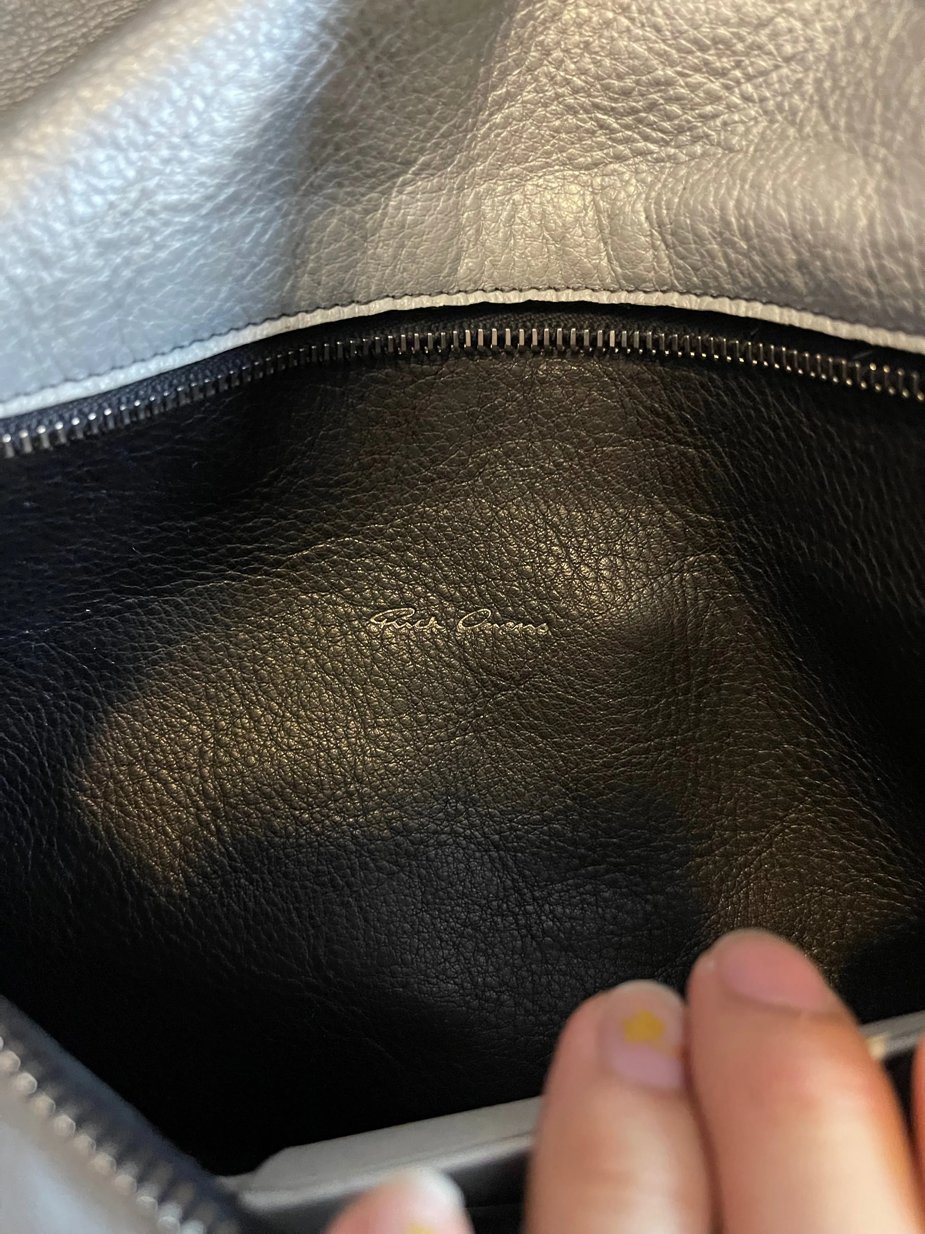Rick Owens AW19 gradient megaduffle bag