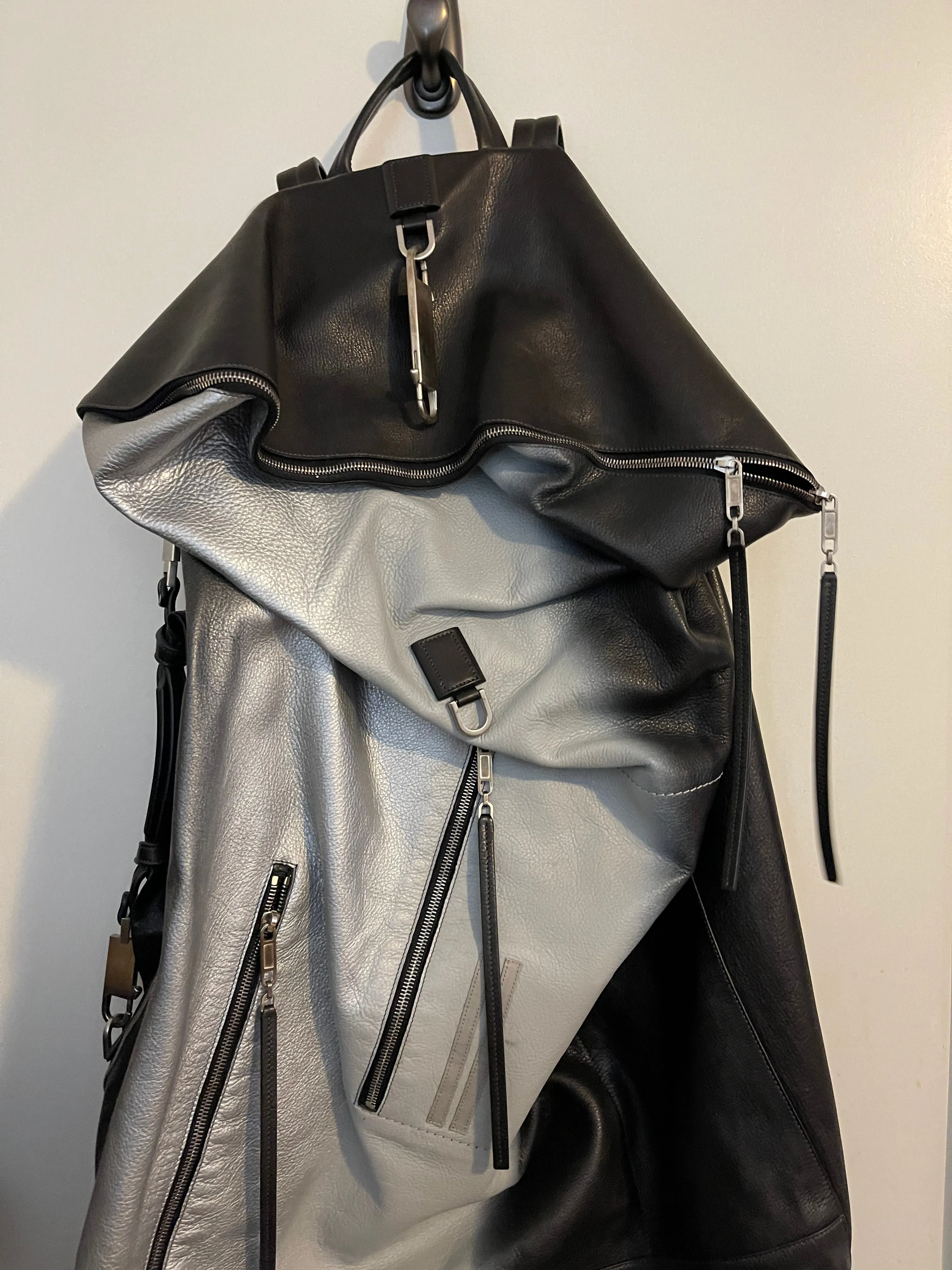 Rick Owens AW19 gradient megaduffle bag
