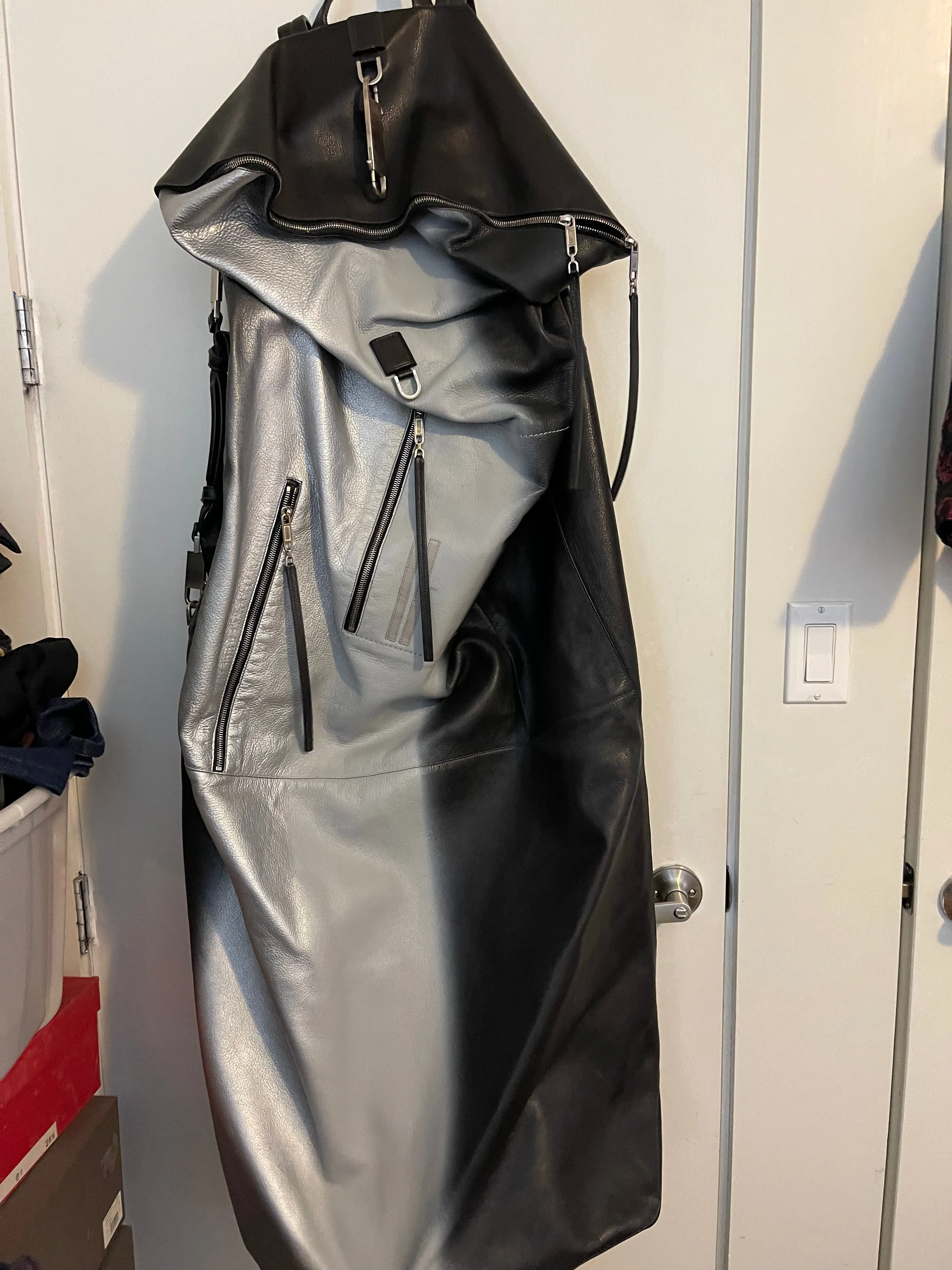 Rick Owens AW19 gradient megaduffle bag