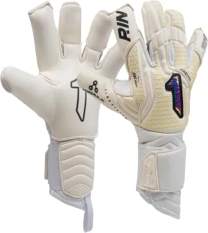 Rinat Aries Nemesis Pro Goalkeeper Gloves – Elite AXG Latex for Supreme Grip | Hybrid Cut for Control | Impact Protection | Secure Double Anchor Wristband | All-Weather Performance | 30-Day Warranty