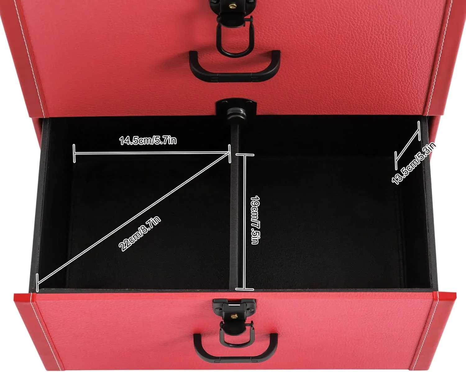 Rolling Makeup Trolley Case, Nail Polish Organizer, Jewelry Travel Cosmetic Case with Drawer
