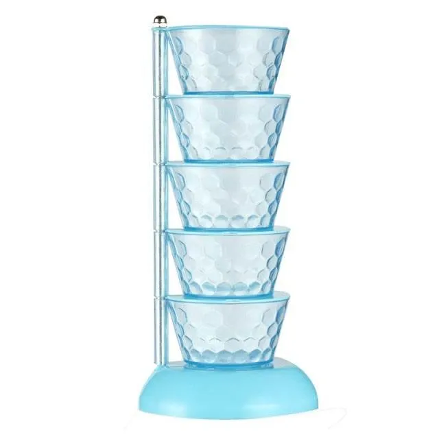 Rotating Spice Rack - Multi-Layer Seasoning Organizer
