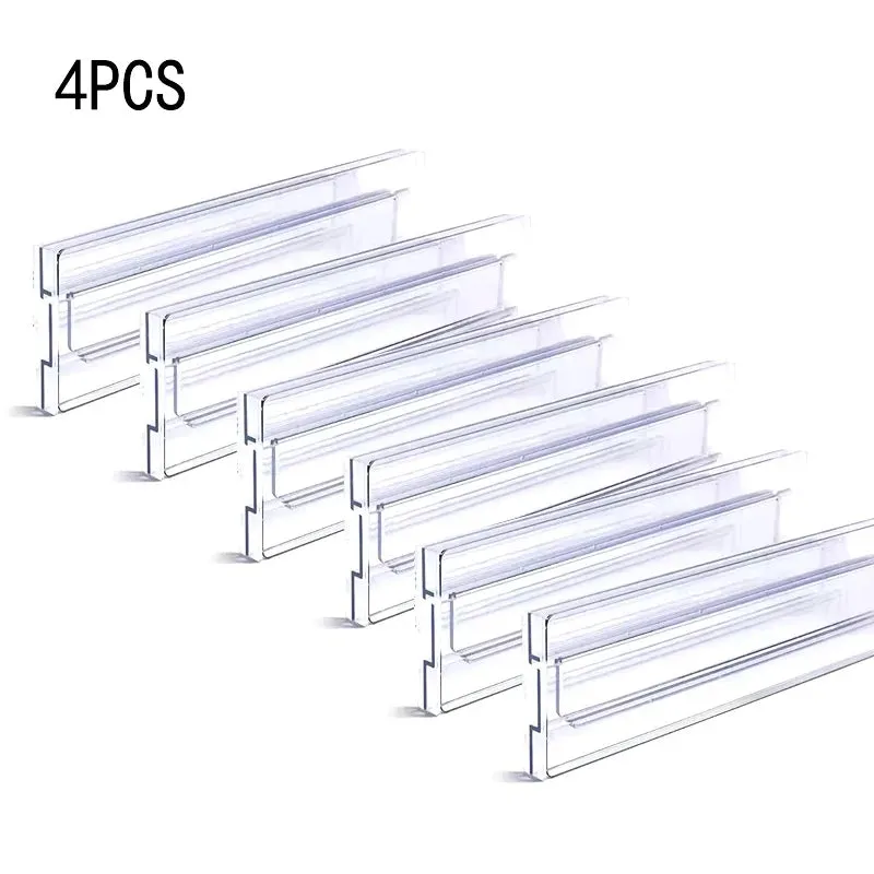 Royelux Adjustable Drawer Dividers – Expandable Clear Organizers for Kitchen & Home